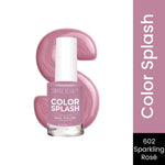 Thumbnail for Swiss Beauty Color Splash Nail Polish - 602 Sparkling Rose