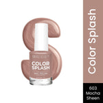Thumbnail for Swiss Beauty Color Splash Nail Polish - 603 Mocha Sheen