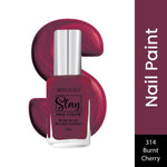 Thumbnail for Swiss Beauty Slay Nail Color With Ultra Shine Formulation - 314 Burnt Cherry