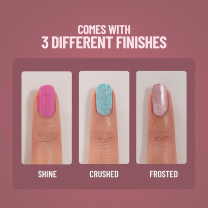 Swiss Beauty Slay Nail Color With Ultra Shine Formulation - 511 Bluetopia - Distacart