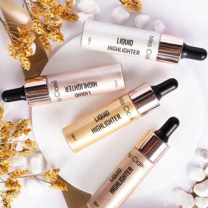 Miss Claire Liquid Highlighter - Lustre Gold - Distacart
