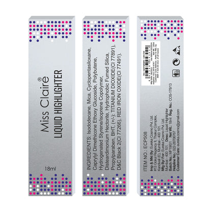 Miss Claire Liquid Highlighter - Lustre Gold - Distacart