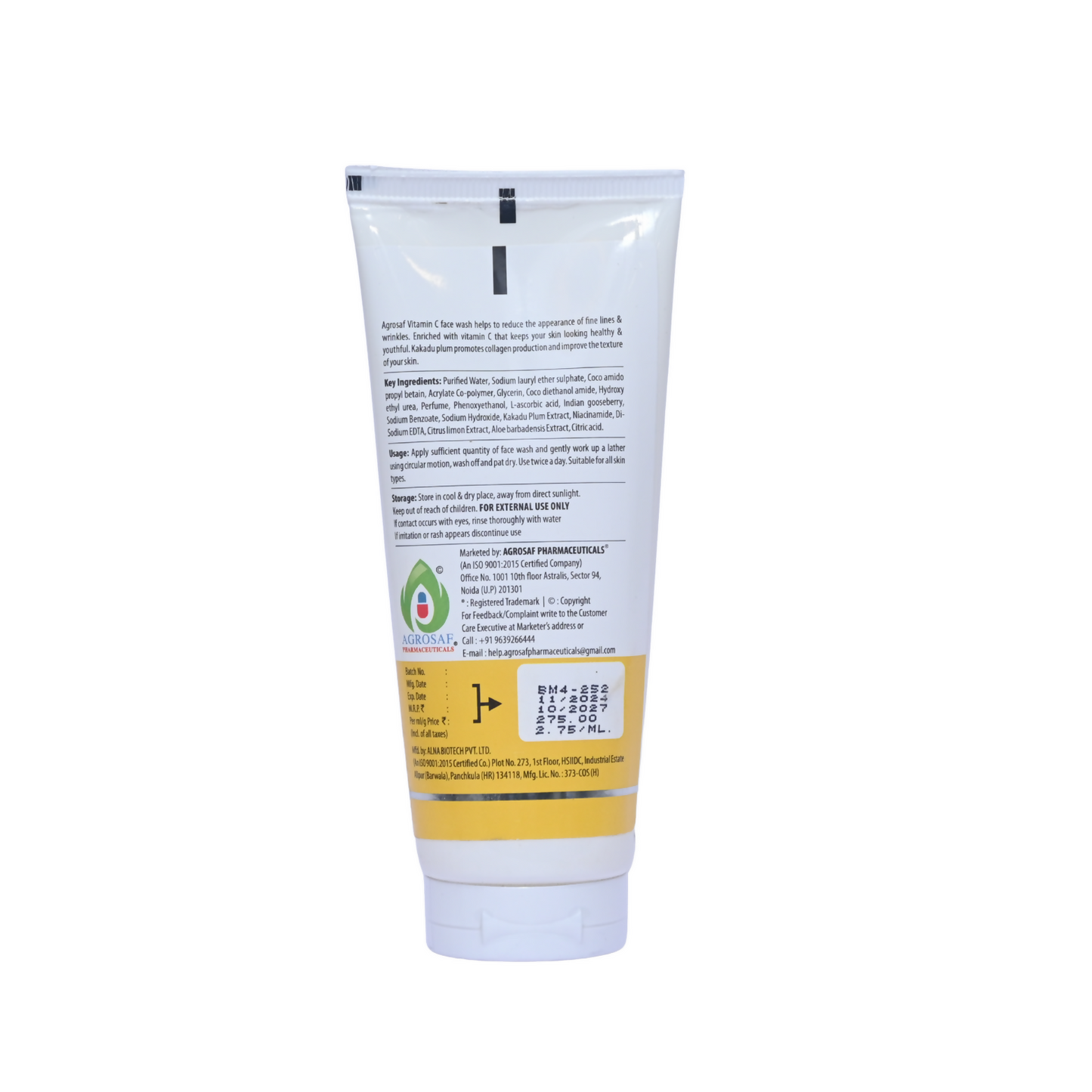 Agrosaf Vitamin C Face Wash - Dista