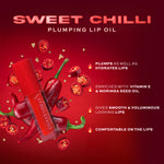 Thumbnail for Makeup Revolution Heart Revolution Sweet Chilli Plumping Lip Oil - Red - Distacart