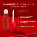 Thumbnail for Makeup Revolution Heart Revolution Sweet Chilli Plumping Lip Oil - Clear - Distacart