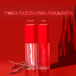Thumbnail for Makeup Revolution Heart Revolution Sweet Chilli Plumping Lip Oil - Clear - Distacart