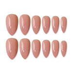 Thumbnail for shills professional reusable press on nails almond spn617