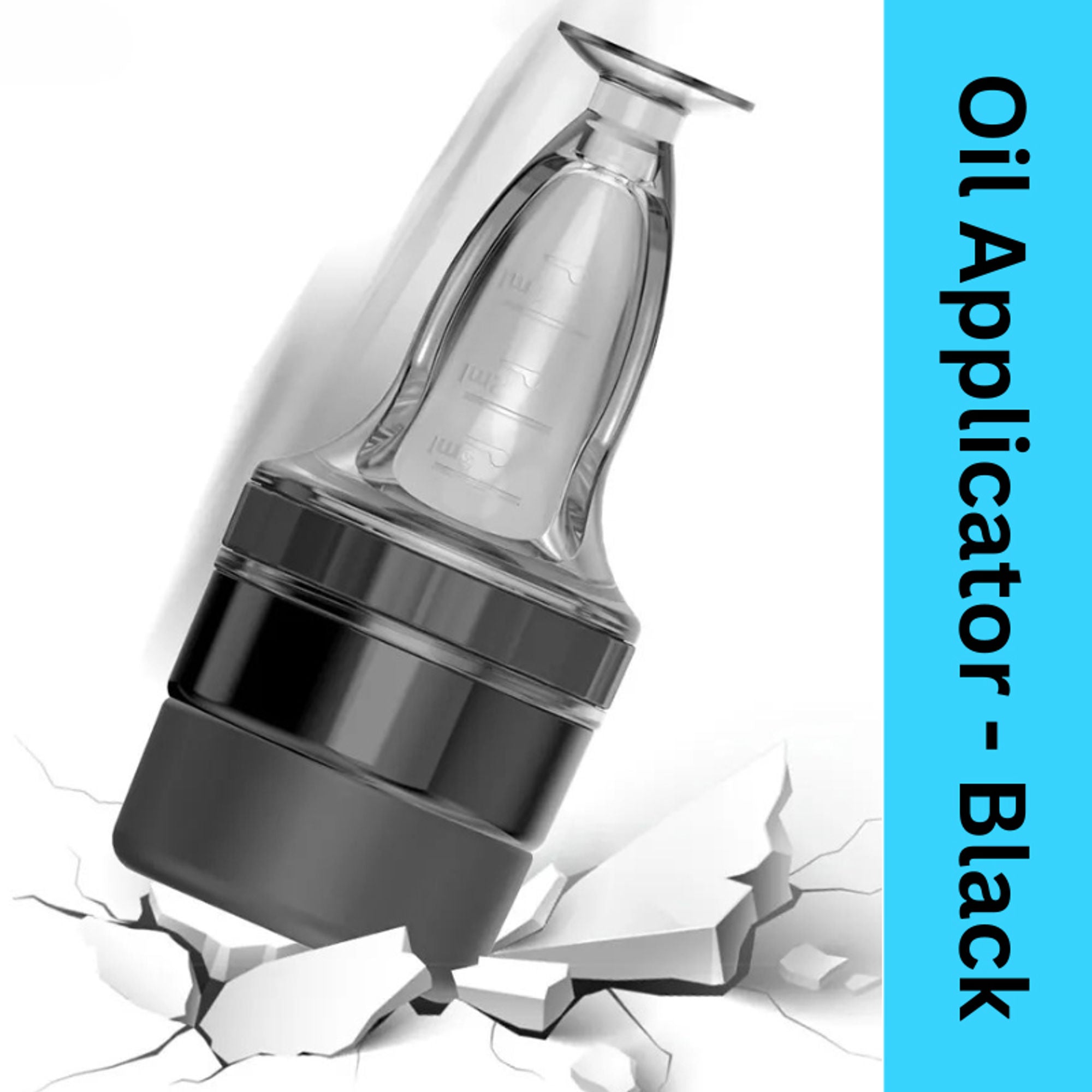 Scalppie Hair Scalp Oil Applicator Black - Dista