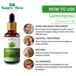 Thumbnail for Nature Glow Herbal Lemongrass Essential Oil - Distacart