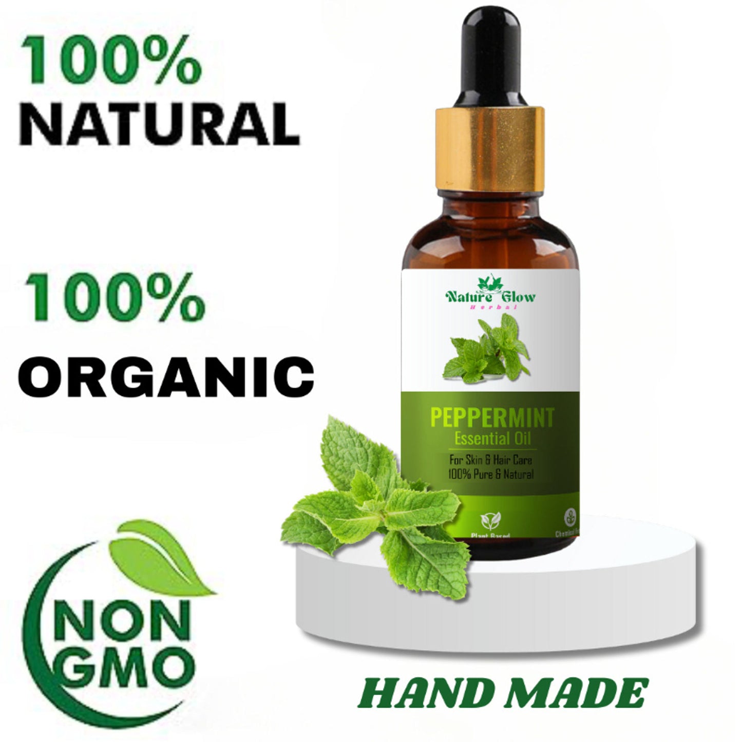 Nature Glow Herbal Peppermint Essential Oil - Distacart