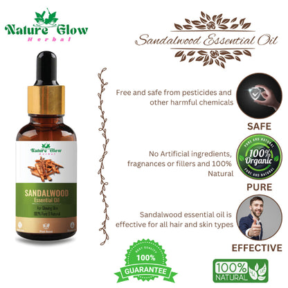 Nature Glow Herbal Sandalwood Essential Oil - Distacart