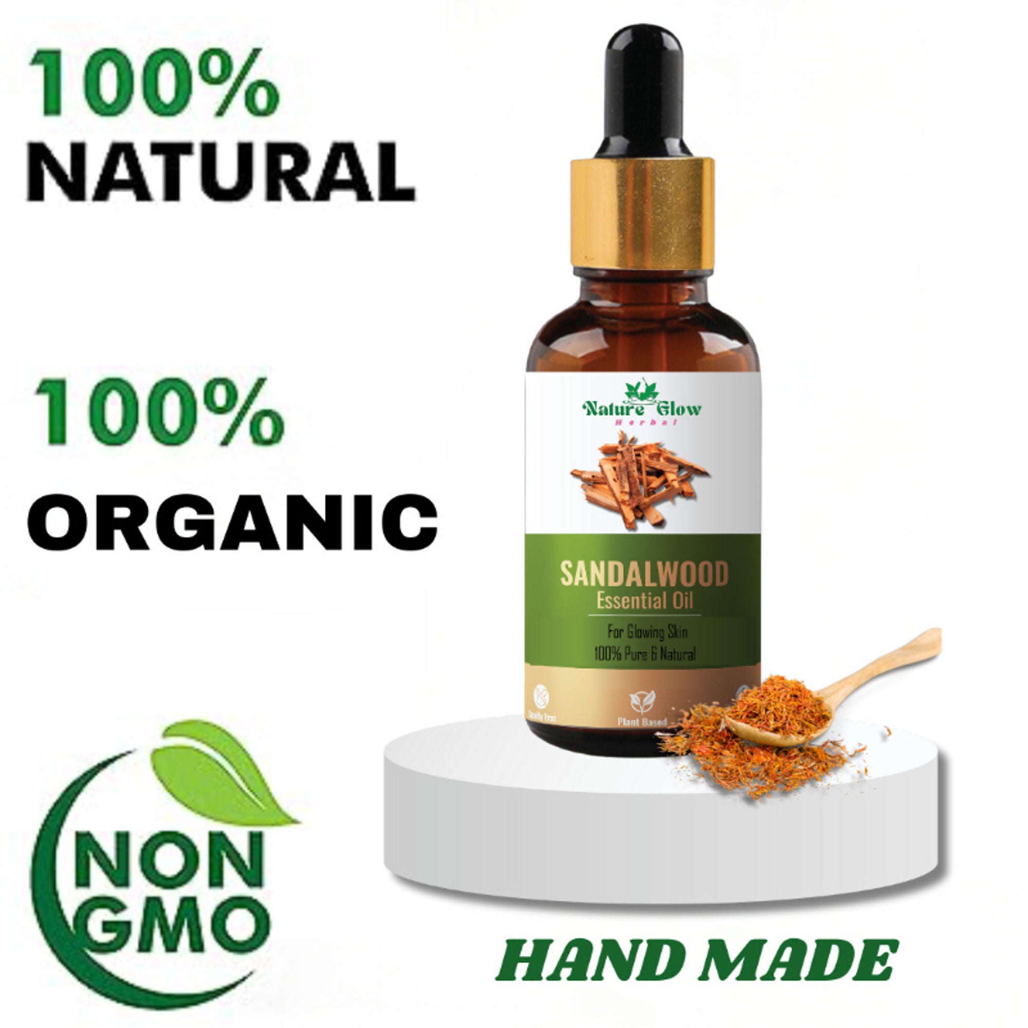 Nature Glow Herbal Sandalwood Essential Oil - Distacart
