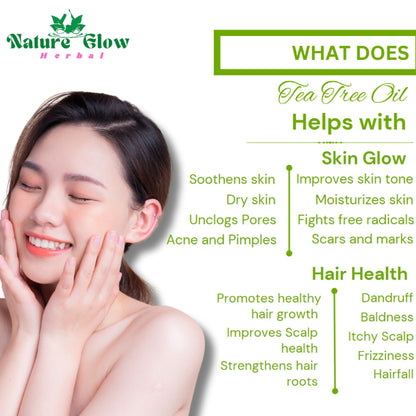 Nature Glow Herbal Tea Tree Essential Oil - Distacart