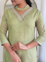 Thumbnail for The52 Beautiful Women's Rayon Fabric Straight Kurta, Pant and Dupatta Set