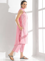Thumbnail for Anouk Ethnic Motifs Printed Regular Pure Cotton Kurta With Trousers & Dupatta