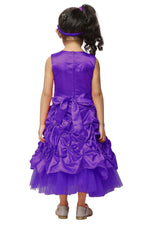 Thumbnail for Asmaani Kids Party Wear Stylish Dresses, Perfect for Parties, Functions & Vacations - Purple