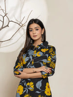 Thumbnail for Yufta Black Cotton Co-Ord Set