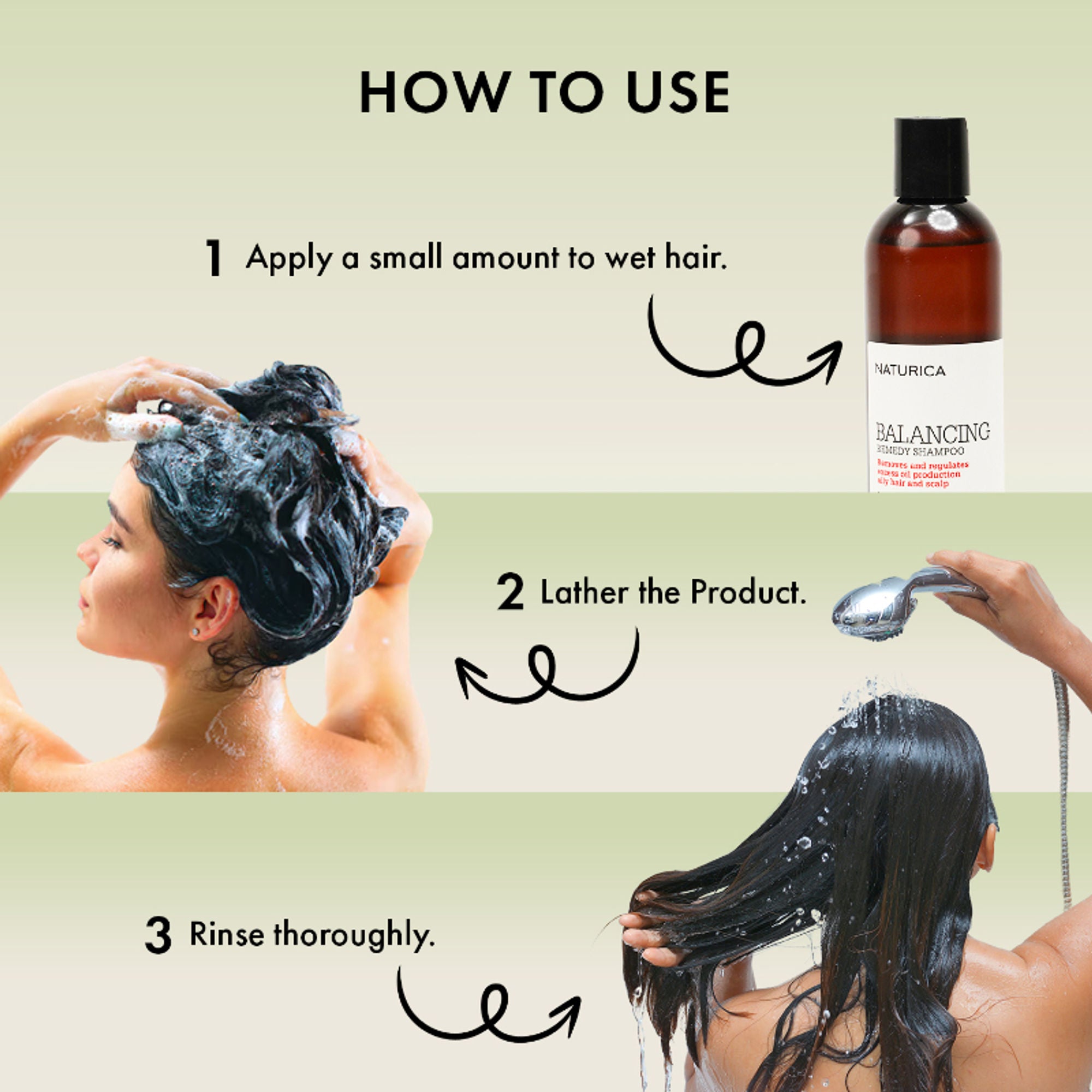 Naturica Balancing Remedy Shampoo for Sensitive Scalp, Regulate Oil with Sage & Nettle Extract - Distacart