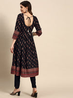 Thumbnail for All About You Women Ethnic Motifs Printed Regular Kurta with Trouser - Distacart