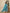 Yufta Blue Ethnic Motifs Cotton Anarkali Aliya Cut Kurta Dupatta Set