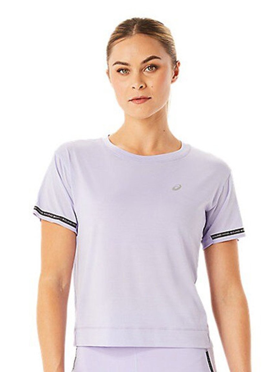 ASICS RACE Round Neck Crop T-Shirt - Distacart