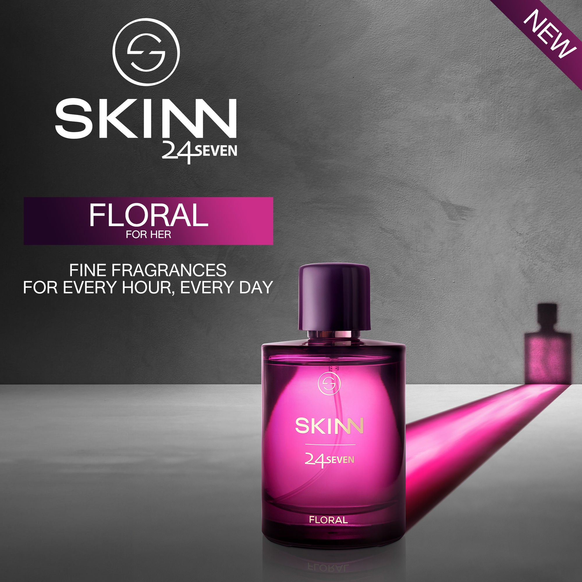 Skinn By Titan 24Seven Perfume for Women - Floral Eau De Parfum - Dista