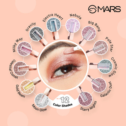 MARS Cosmetics Iceyoureyes Liquid Eyeshadow - Gold Beam - Distacart