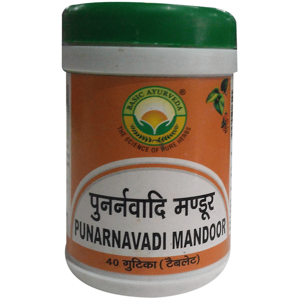 Basic Ayurveda Punarnavadi Mandoor Tablet - Distacart