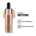 Thumbnail for Swiss Beauty Drop and Glow Liquid Highlighter , Shimmer Shine , Dewy Finish - 04 Light Brown