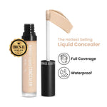 Thumbnail for Swiss beauty Full Coverage Liquid Concealer With Jojoba Oil - 03 Light Moyen