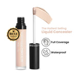 Thumbnail for Swiss beauty Full Coverage Liquid Concealer With Jojoba Oil - 05 Medium Moyen