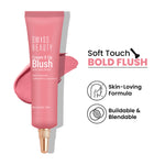 Thumbnail for Swiss Beauty Cream It Up Blusher With Shea Butter , Multi-Functional , Matte Finish - 3 Cheeky Peach