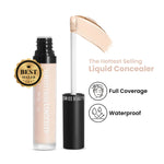 Thumbnail for Swiss beauty Full Coverage Liquid Concealer With Jojoba Oil - 10 Porcelain