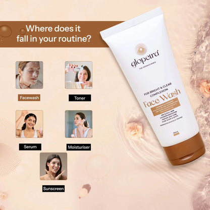 Glopetra Face Wash For Acne Scars & Spots - Dista