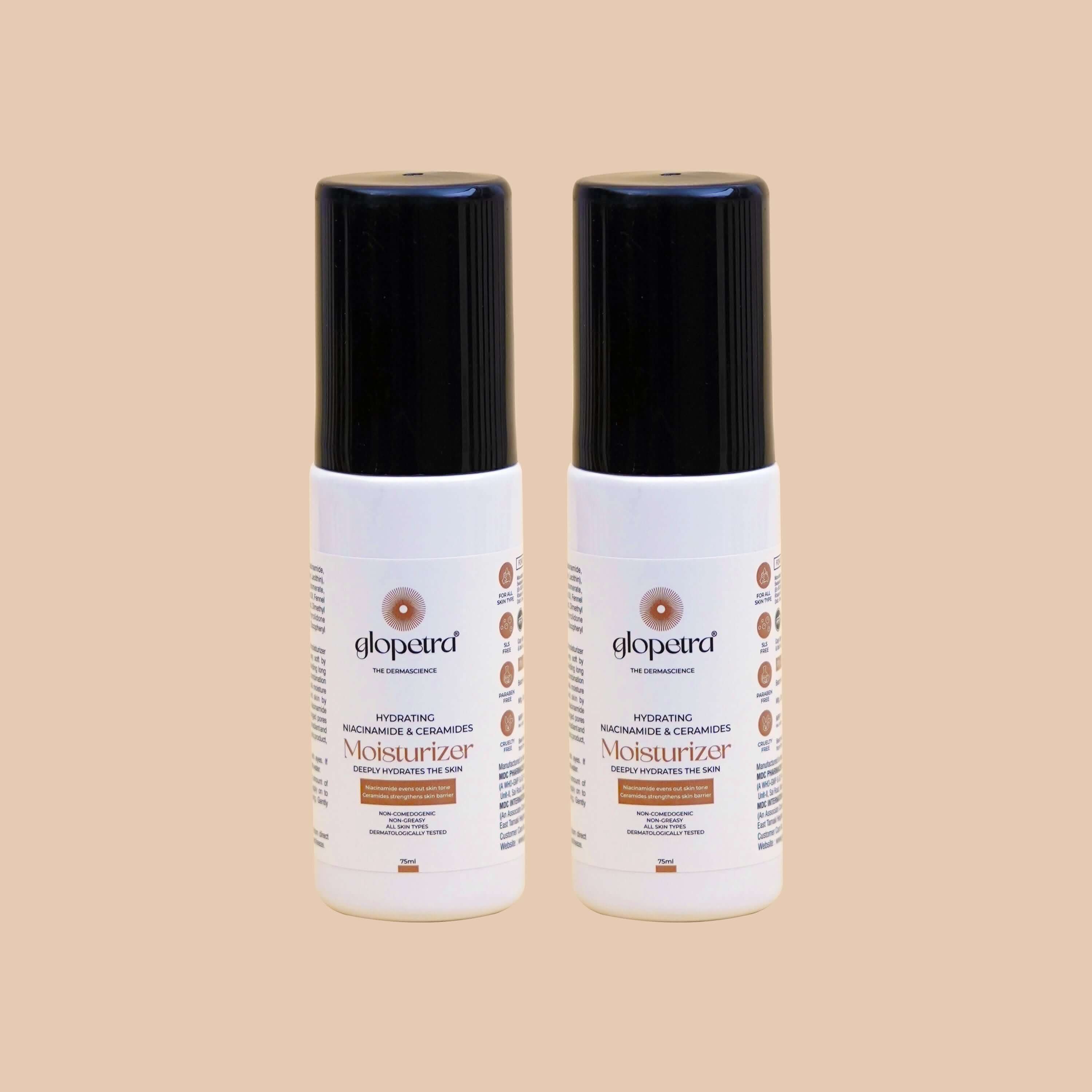 Glopetra Hydrating Niacinamide & Ceramides Moisturizer Deeply Hydrates The Skin - Dista