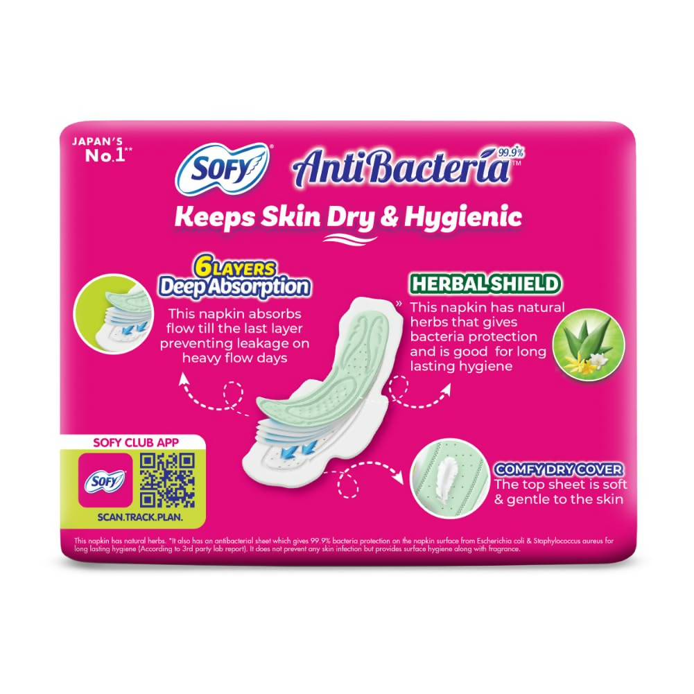 Sofy AntiBacteria Sanitary Pads For Women - Distacart