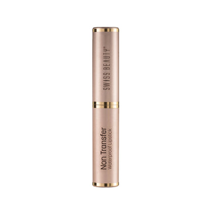 Swiss Beauty Non Transfer Waterproof Lipstick - 415 Bare - Distacart
