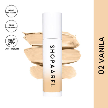 Shopaarel Miracle Skin Foundation - Vanilla 02