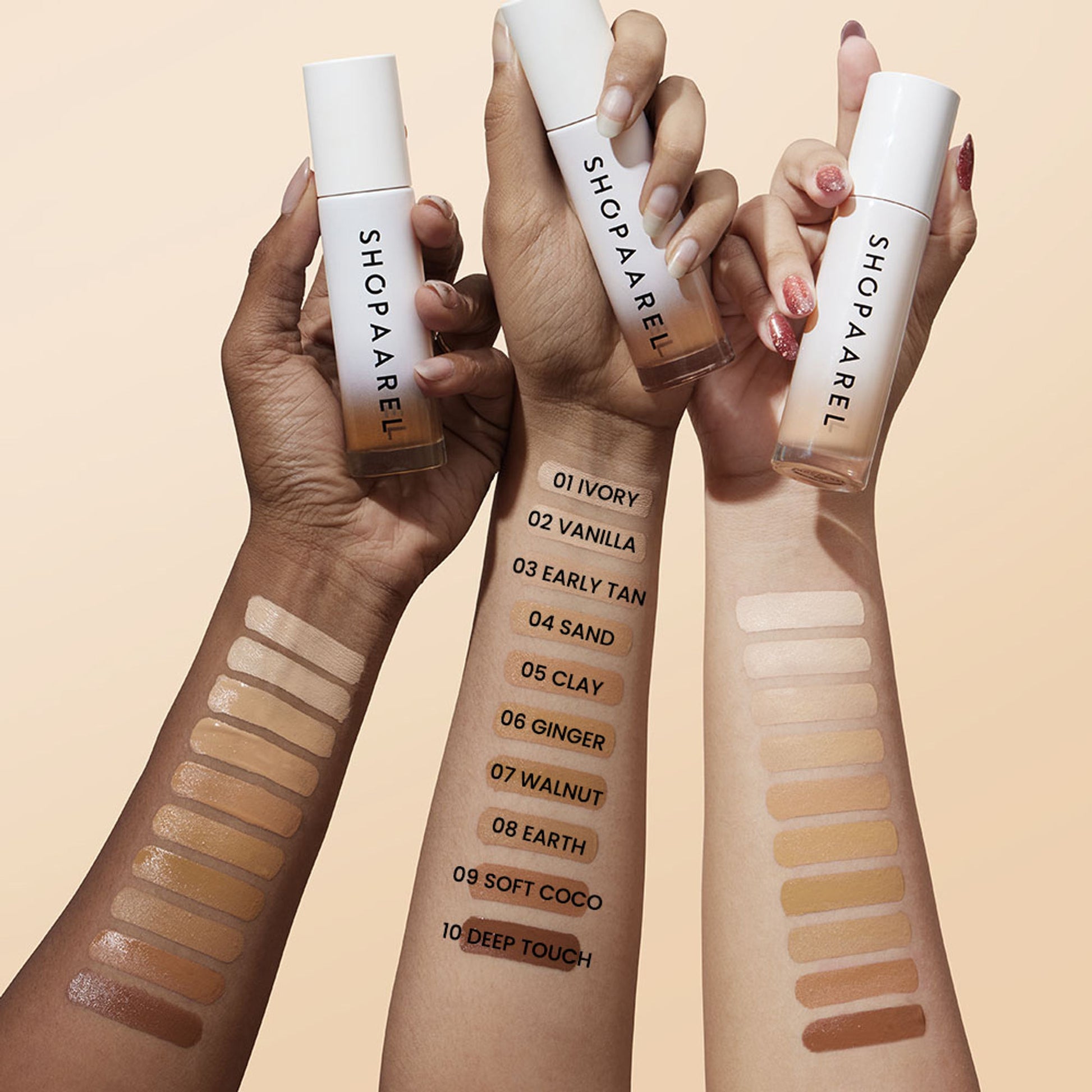 Shopaarel Miracle Skin Foundation - Early Tan 03 - Distacart