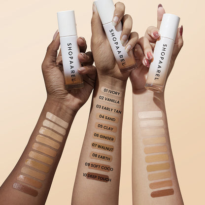 Shopaarel Miracle Skin Foundation - Early Tan 03 - Distacart