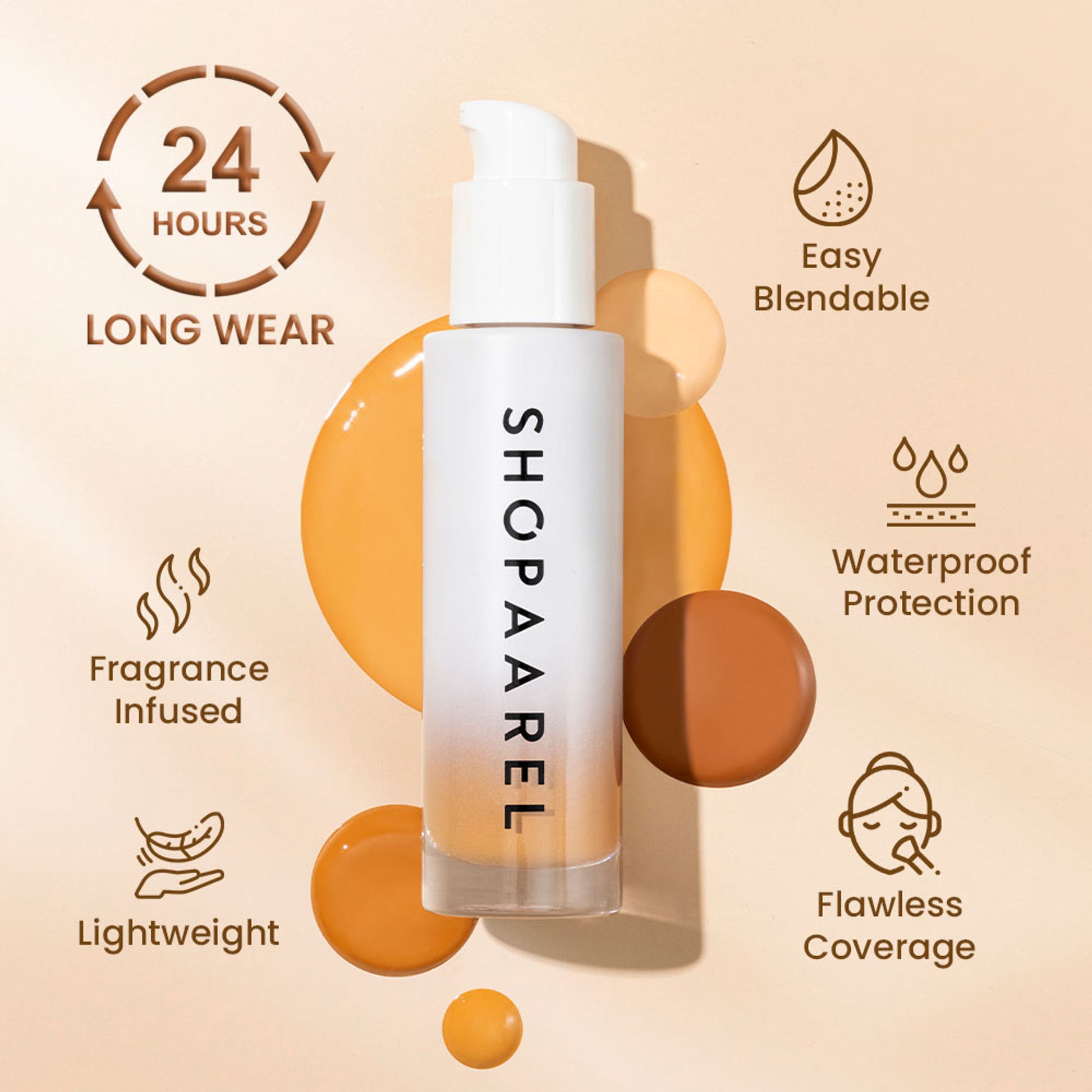 Shopaarel Miracle Skin Foundation - Early Tan 03 - Distacart