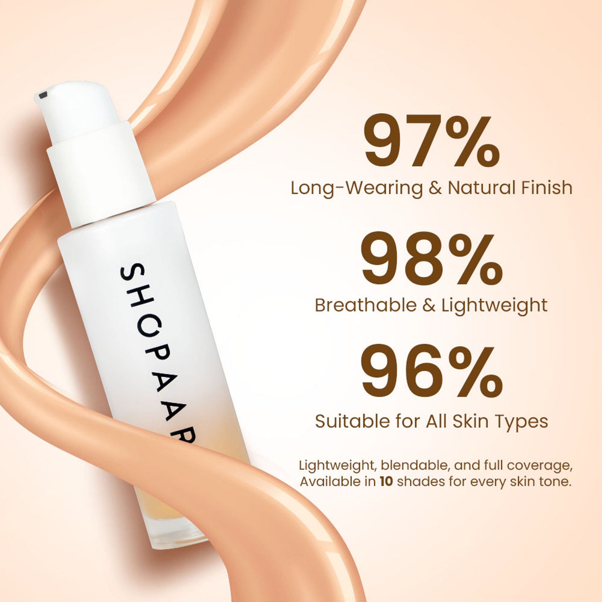 Shopaarel Miracle Skin Foundation - Early Tan 03 - Distacart