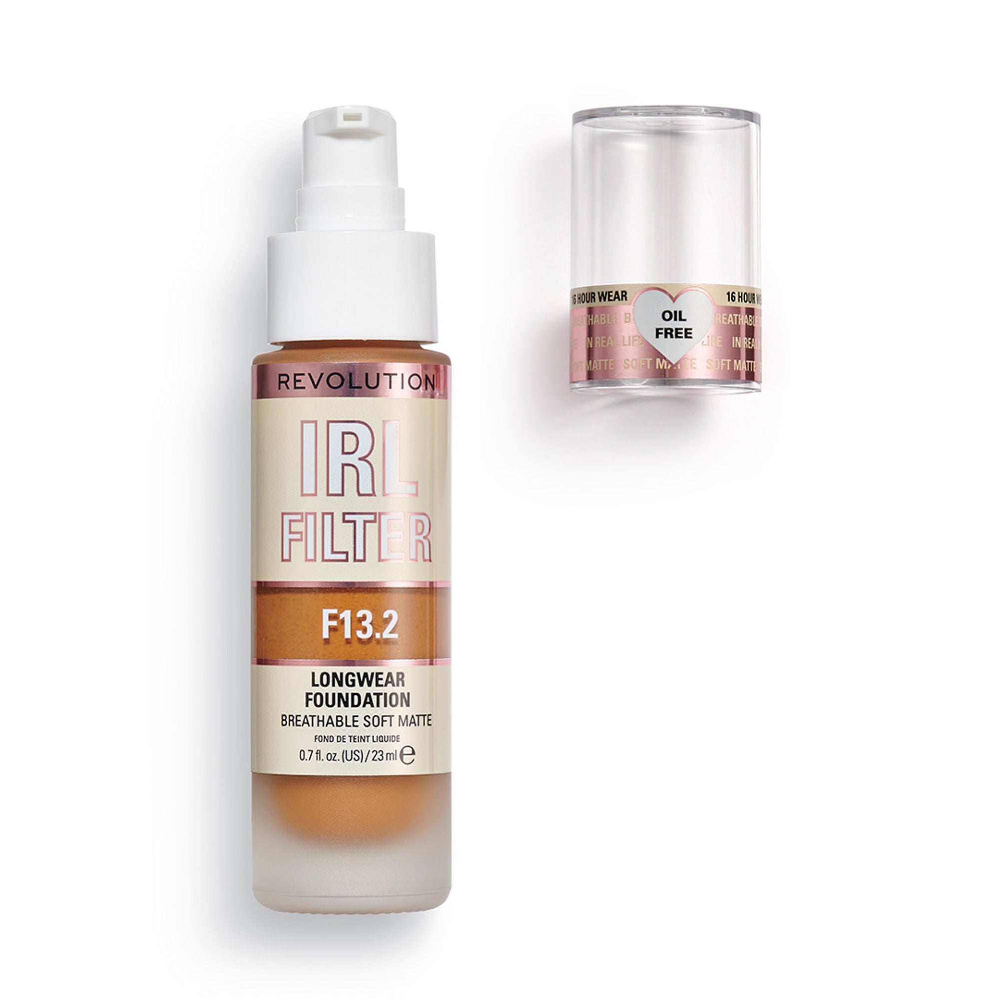 Makeup Revolution IRL Filter Longwear Foundation - F13 - Distacart