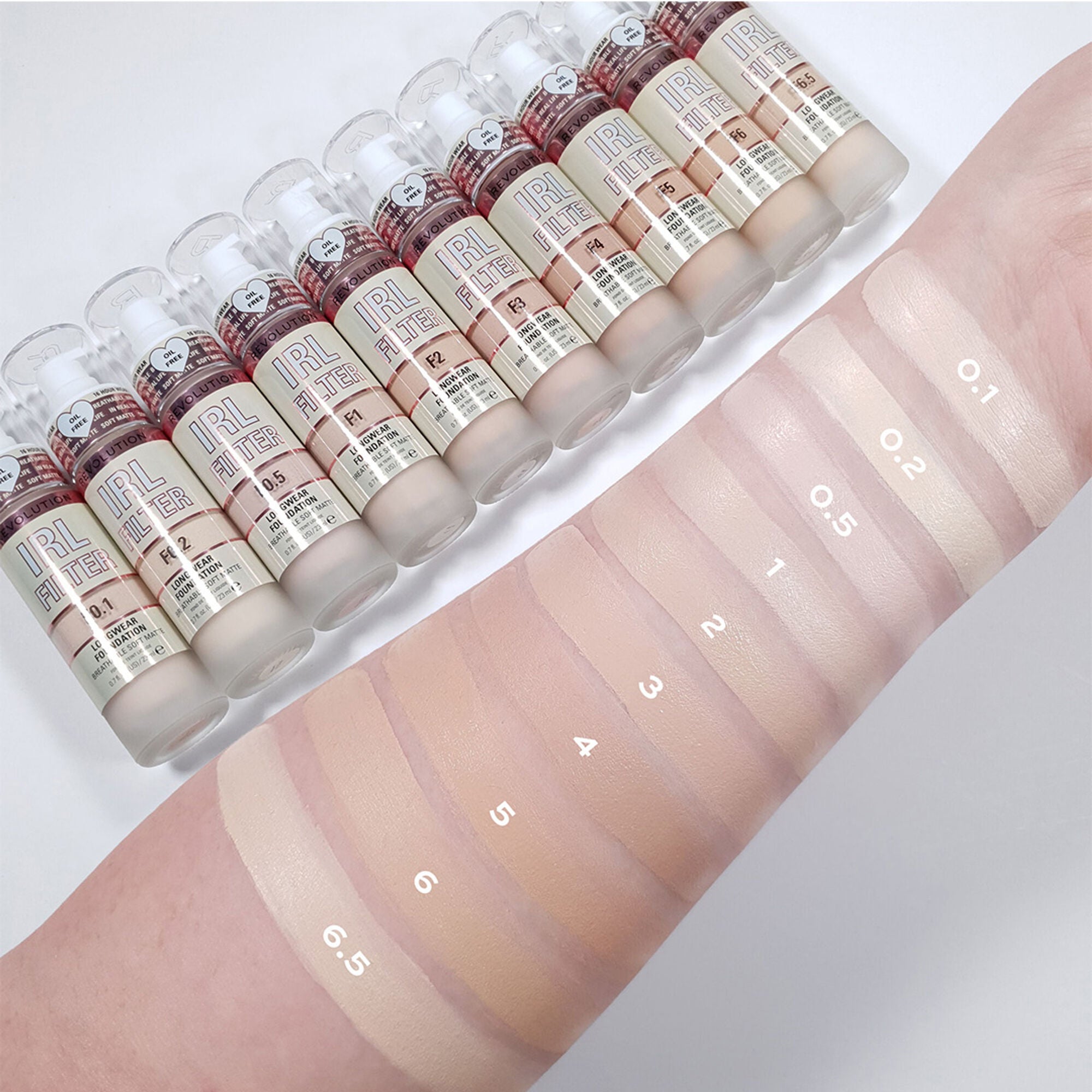 Makeup Revolution IRL Filter Longwear Foundation - F3 - Distacart