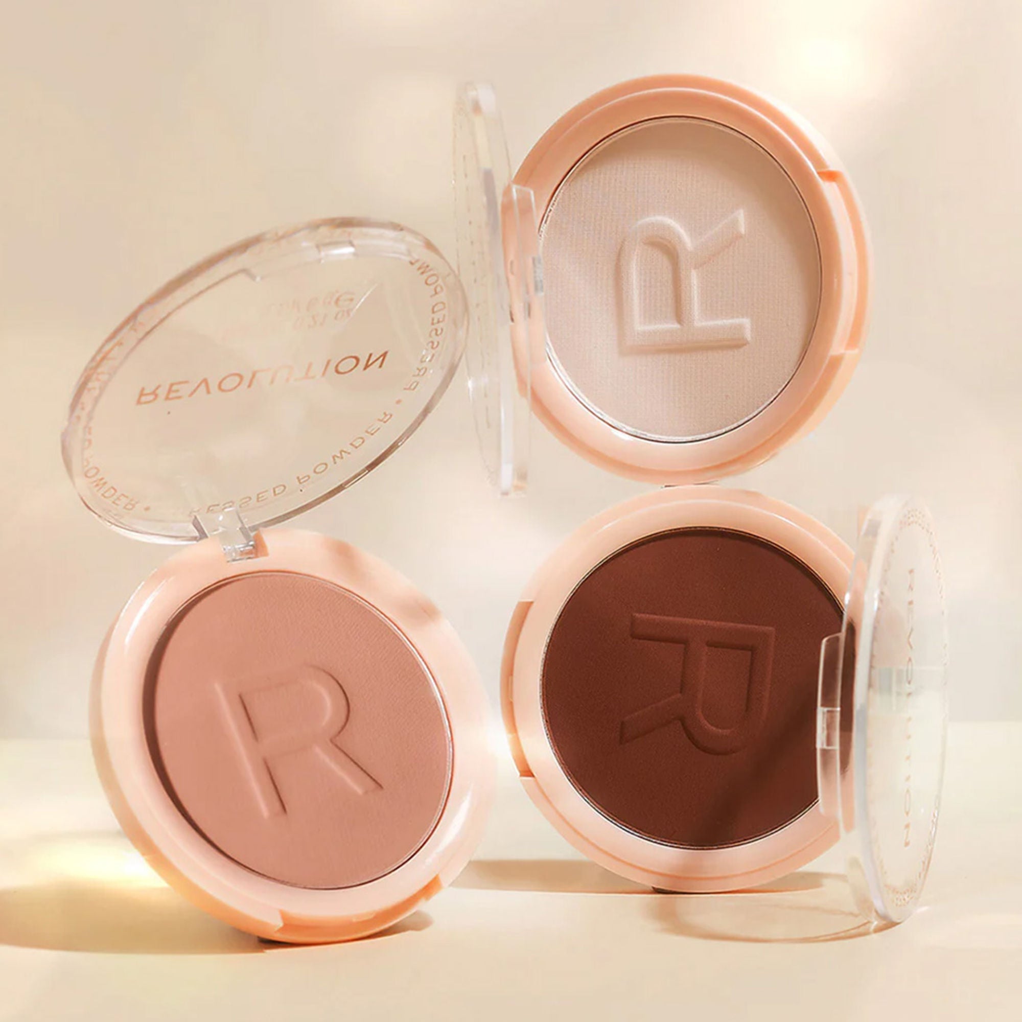 Makeup Revolution Reloaded Pressed Powder - Tan - Distacart