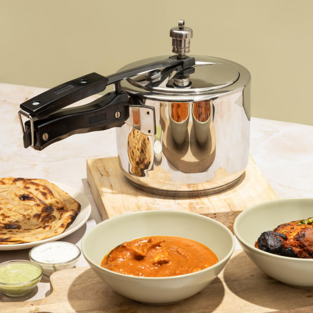 Vinod Stainless Steel Inner Lid Pressure Cooker - Dista