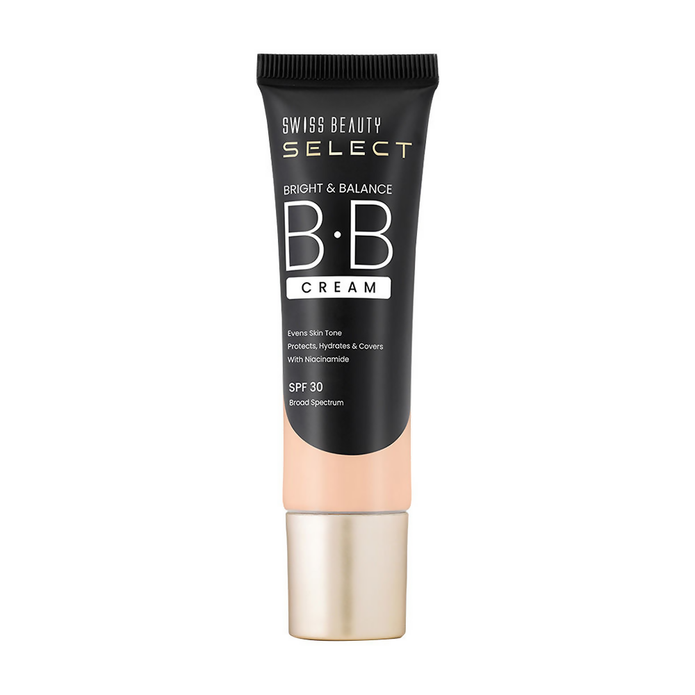 Swiss Beauty Select Bright & Balance BB Cream With Niacinamide - 2 Thats Fair - Distacart