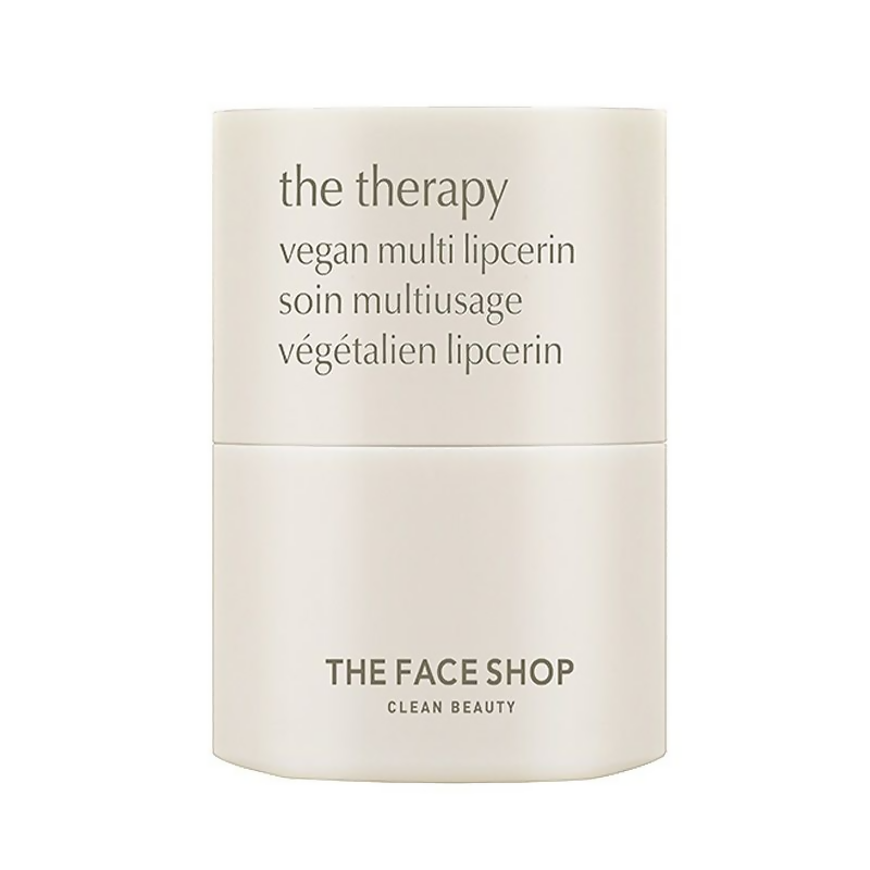 The Face Shop The Therapy Lipcerin, 12HR Moisture Lip Mask, Balm & Scrub - Distacart