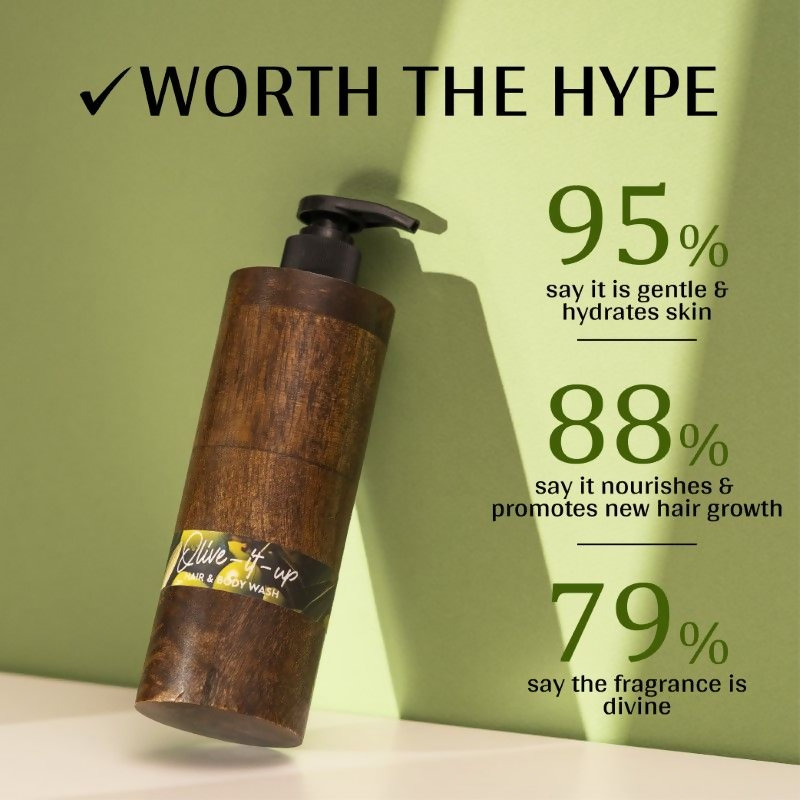 Mintree Olive Hair & Body Wash - Distacart