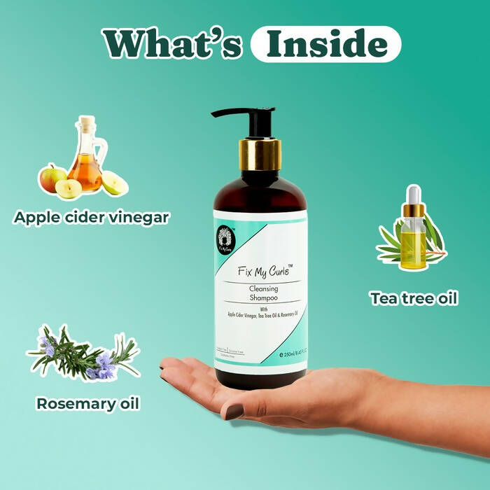 Fix My Curls Cleansing Shampoo - Limited Time Offer - Distacart